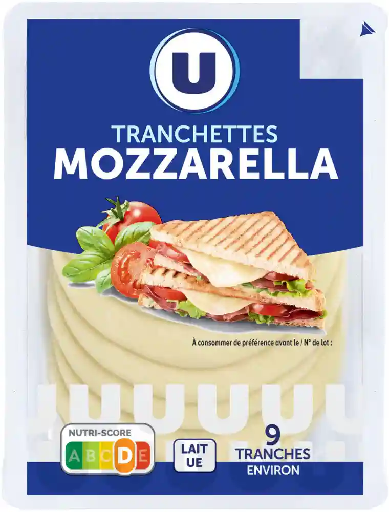 Mozzarella slices U