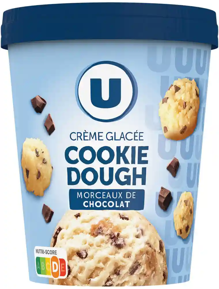 Cookie ice cream in jar U 