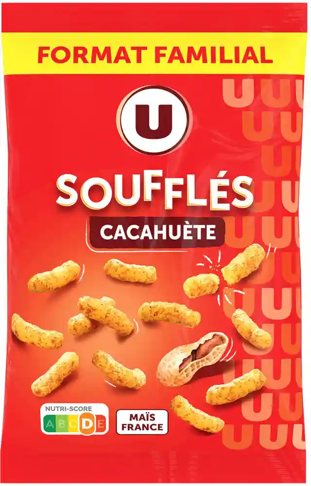 Soufflé cacahuètes format familial U 