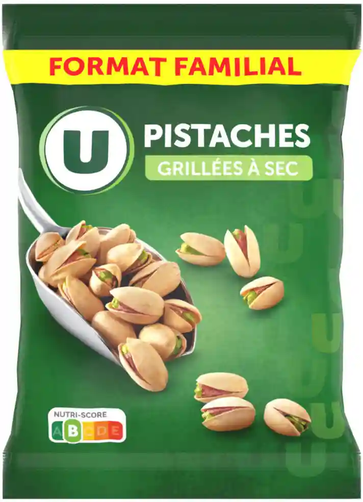 Pistache grillées à sec format familial U