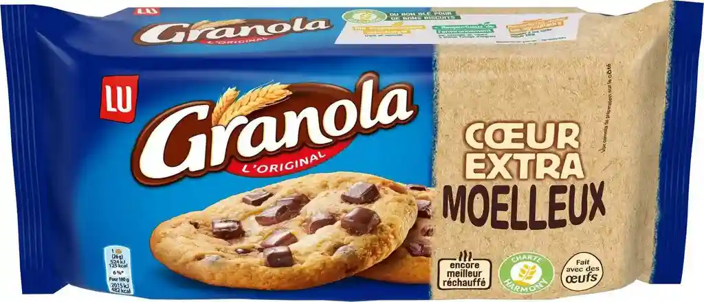 Granola Lu cookie cœur extra moelleux
