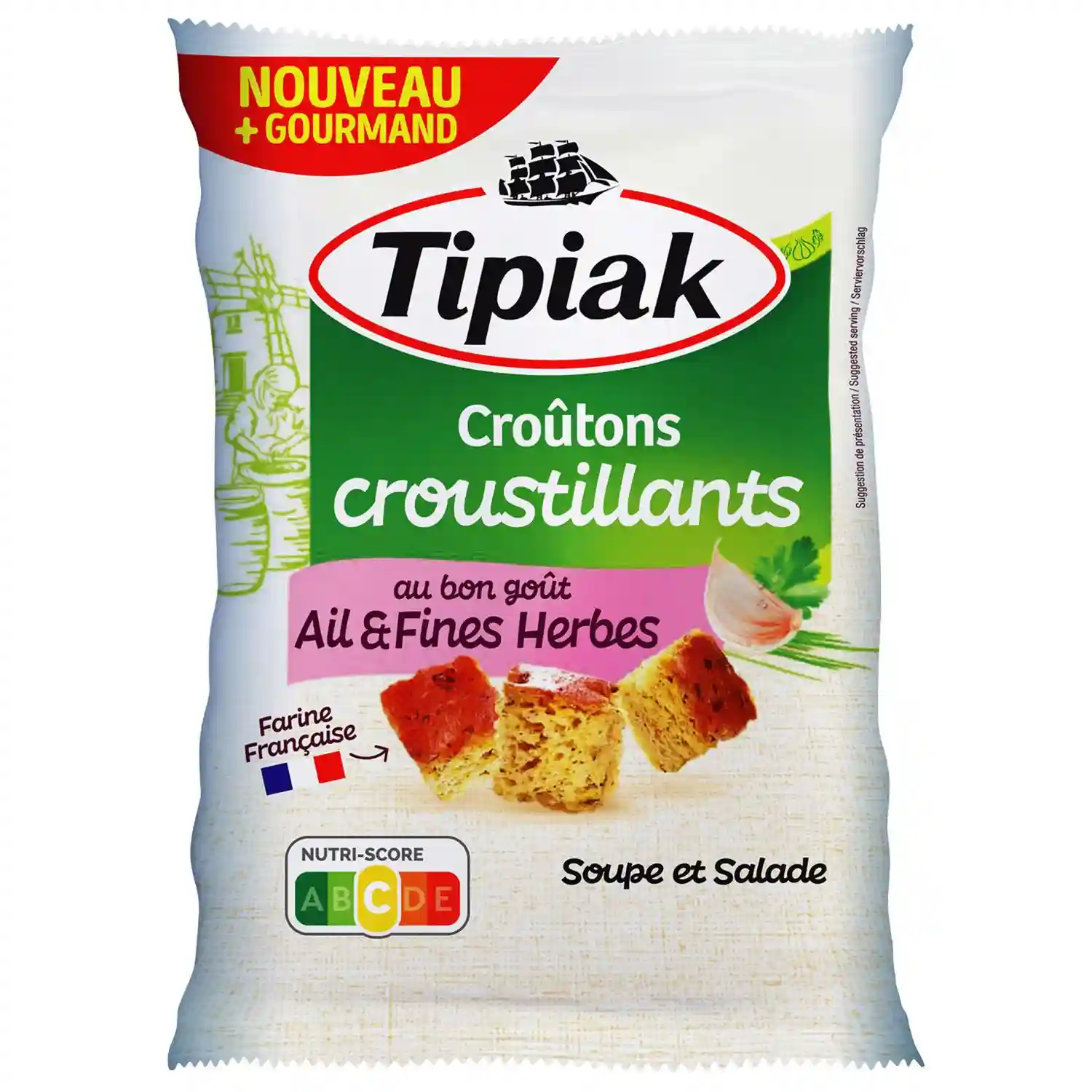 Tipiak Crispy Garlic & Herbs Croutons