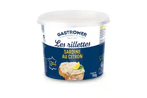Gastromer sardine rillettes with Lemon